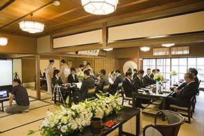 婚礼風景　N家M家