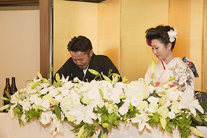 婚礼風景　N家M家