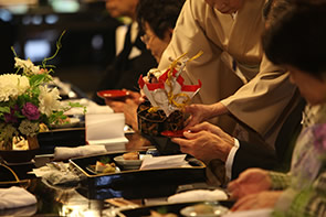 婚礼風景　S家N家
