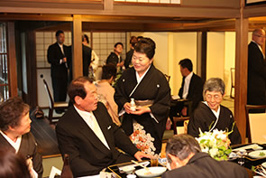 婚礼風景　S家N家